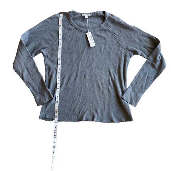 JAMES PERSE Thermal T-shirt Size 4 - Picture 2 of 9